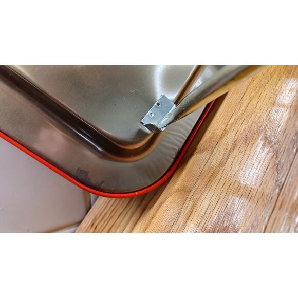 2 Vintage Coke 1987 Coca Cola Touring Car Advertising Lithograph TV Tray w Legs - Picture 7 of 12